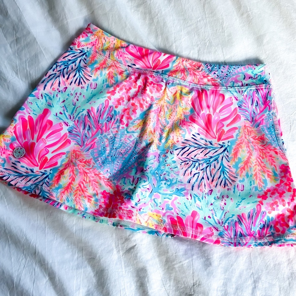 Lilly Pulitzer Luxletic girls skort Size M